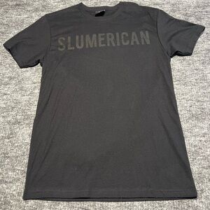 Slumerican Made Mens T-Shirt Yelawolf Black  Size Medium